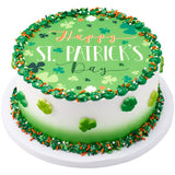 Happy St. Patrick's Day Edible Image for Cake PhotoCake