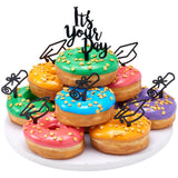 Graduation Icon and cap Assortment Cupcake Cake Pics - set of 144