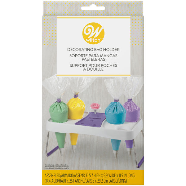 Wilton Cake Decorating Icing Bag Stand, 6-Cavity