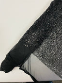 Vegas Beaded Sequin Stretch Mesh Fabric - Beaded Sequin Embroidered, 54" Width (1 Yard)