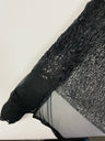 Vegas Beaded Sequin Stretch Mesh Fabric - Beaded Sequin Embroidered, 54" Width (1 Yard)