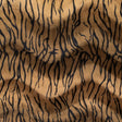 Brown Velboa Faux Fur Tiger Animal Short Pile Fabric,
