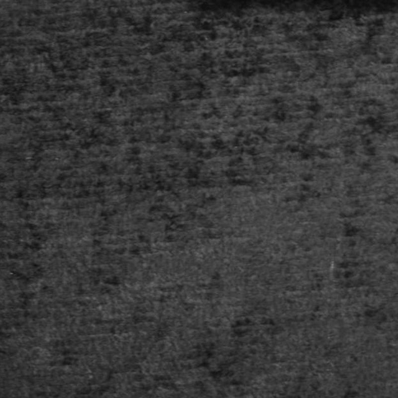 1 Yard Velour Chenille Black Fabric, 58/60″ Wide 100% Polyester