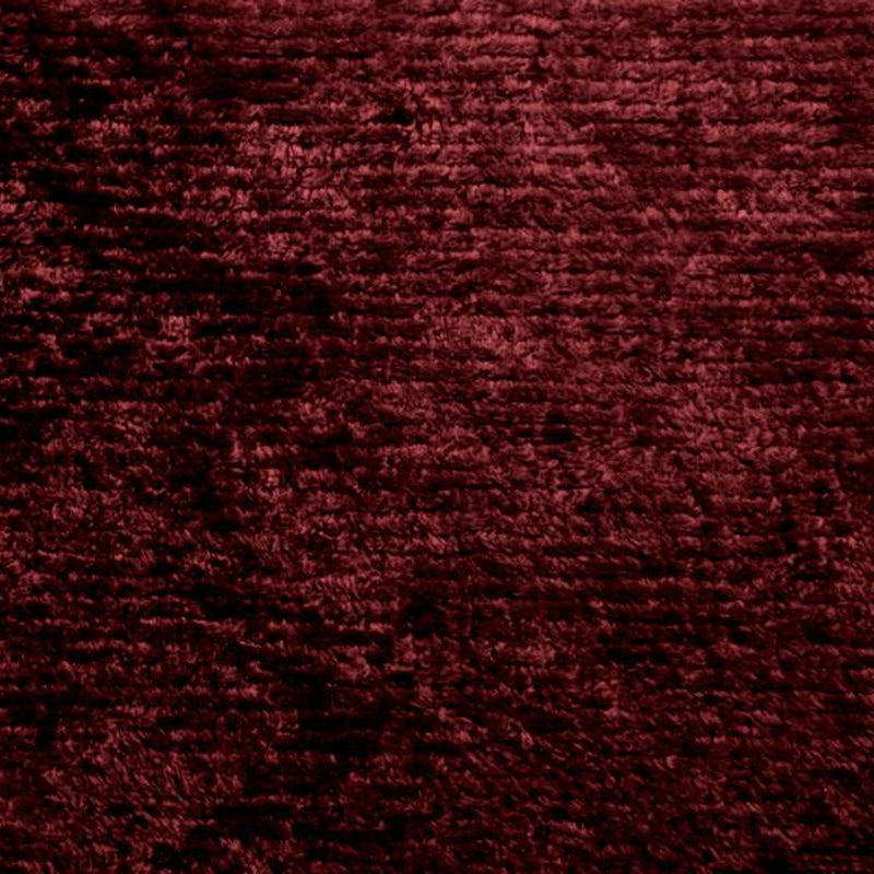 1 Yard Velour Chenille Wine Fabric 58 by 60 Inches Wide 100% Polyester