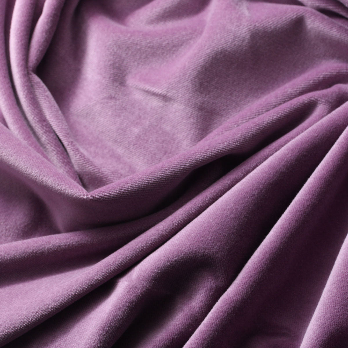 Cotton Velvet Fabric - Solid Color, 60" Width (1 Yard)
