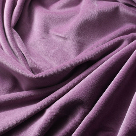 Cotton Velvet Fabric - Solid Color, 60" Width (1 Yard)