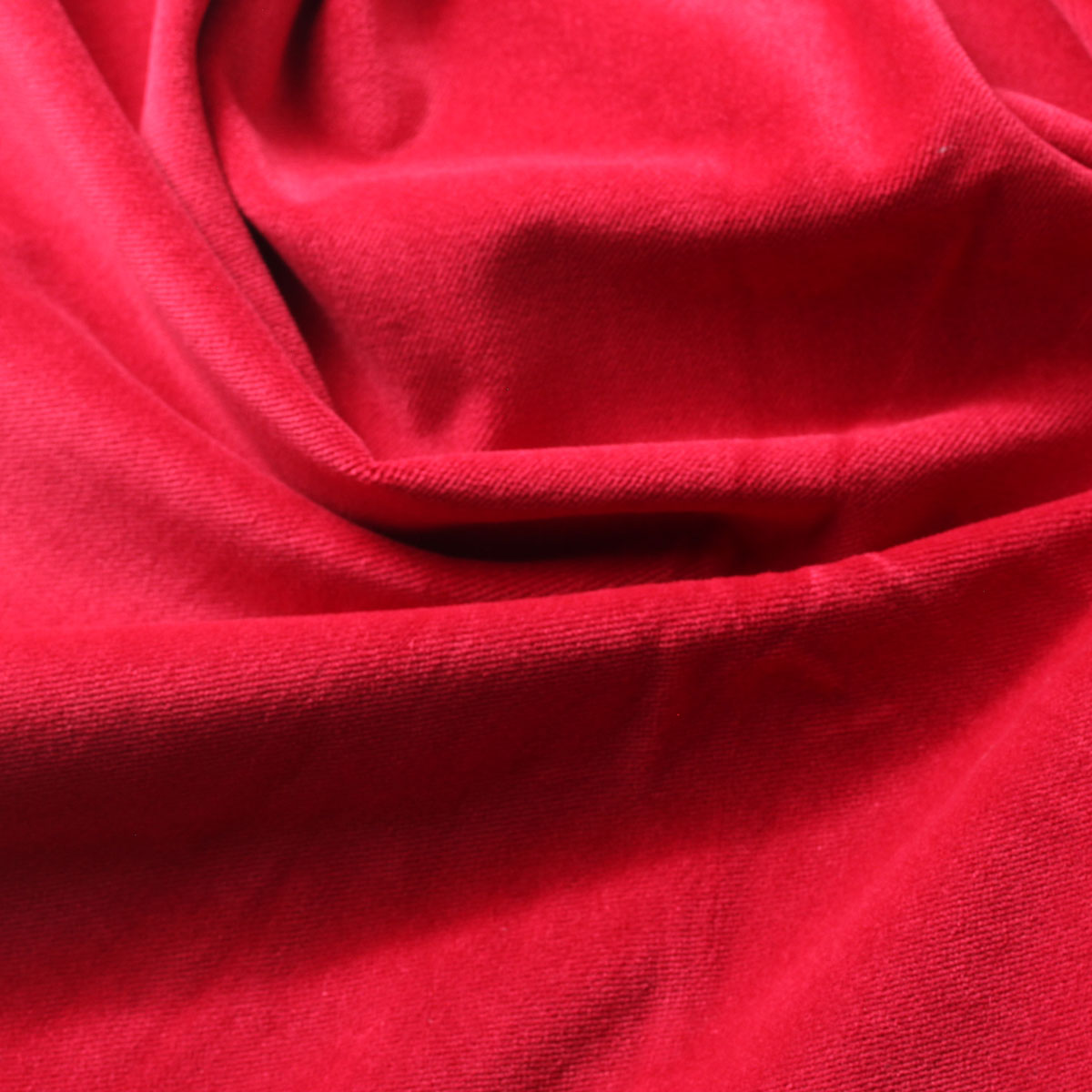 Cotton Velvet Fabric - Solid Color, 60" Width (1 Yard)