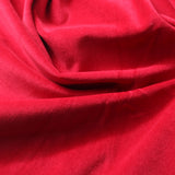 Cotton Velvet Fabric - Solid Color, 60" Width (1 Yard)