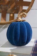 6" Resin & Felt Harvest Pumpkin