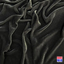 Solid Velvet Soft Stretch Fabric - Rust, 58"-60" Wide