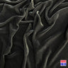 Solid Velvet Soft Stretch Fabric - Rust, 58"-60" Wide