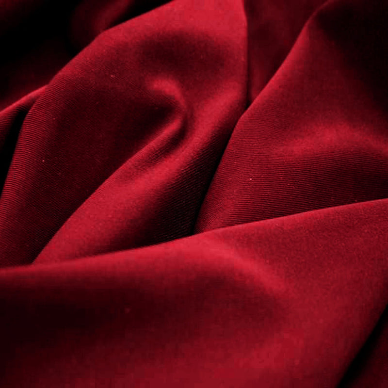 1 Yard Dark Red Venezia Span Apparel & Decor Fabric 58/60" Width