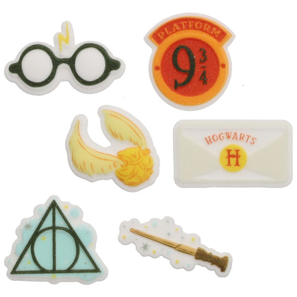Harry Potter Wizarding World Assorted Sugar Decorations – Wholesale 144 Count Box