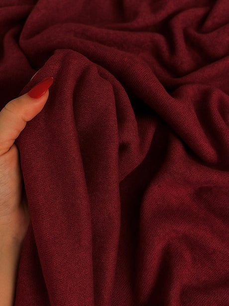 Ultra Soft Faux Cashmere Knit Burgundy