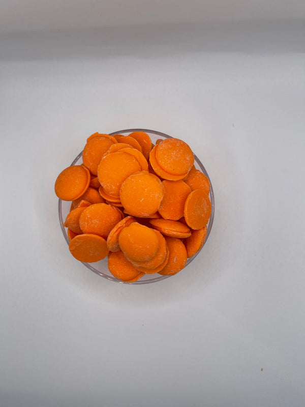 Merckens Orange Chocolate Candy Melts – 2.5lbs