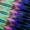Vibrations Polyester Spandex Fabric - Pink, Orange, Purple Chevron Print, 58/60" Width (1 Yard)