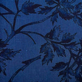 Printed Linen Grape Vines Swatch