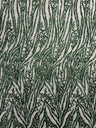 Vine/Root Sequin 4 Way Stretch Mesh Fabric - Vine/Root Sequin Pattern, 54" Width (1 Yard)