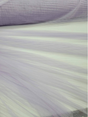 Lavender Mesh Pleated Lace Fabric