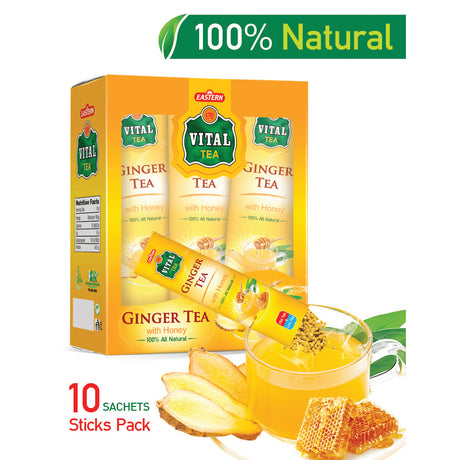 Vital Ginger Tea With Honey 10 Sachets