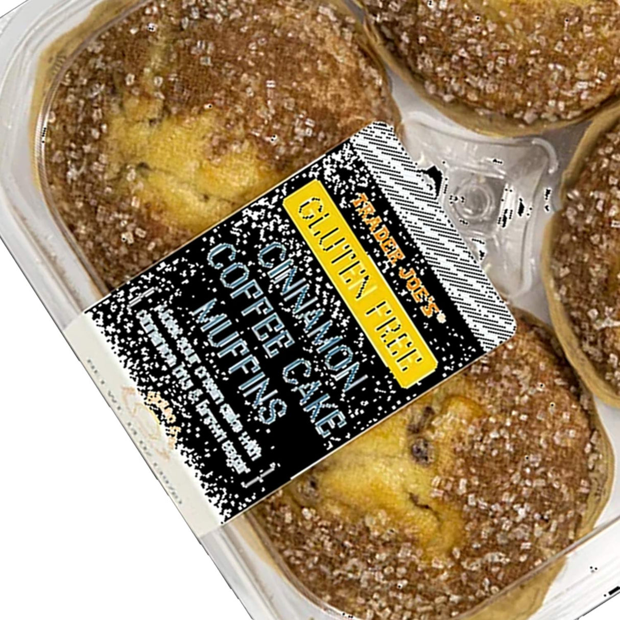 Trader Joe’s Gluten Free Cinnamon Coffee Cake Muffins 14 Oz