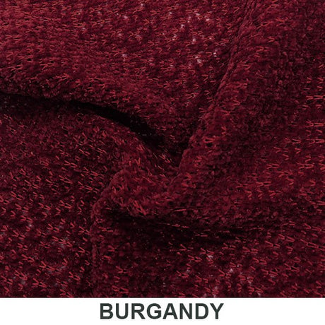 Chenille 440 Polyester Fabric - Solid, Multiple Colors