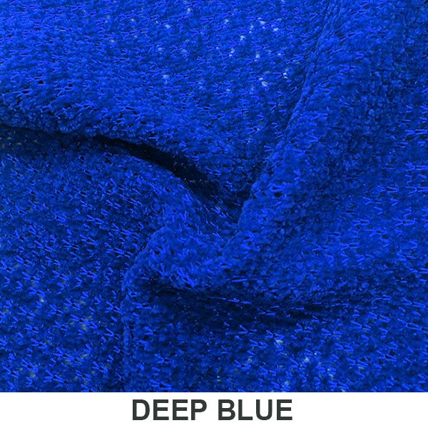 Chenille 440 Polyester Fabric - Solid, Multiple Colors