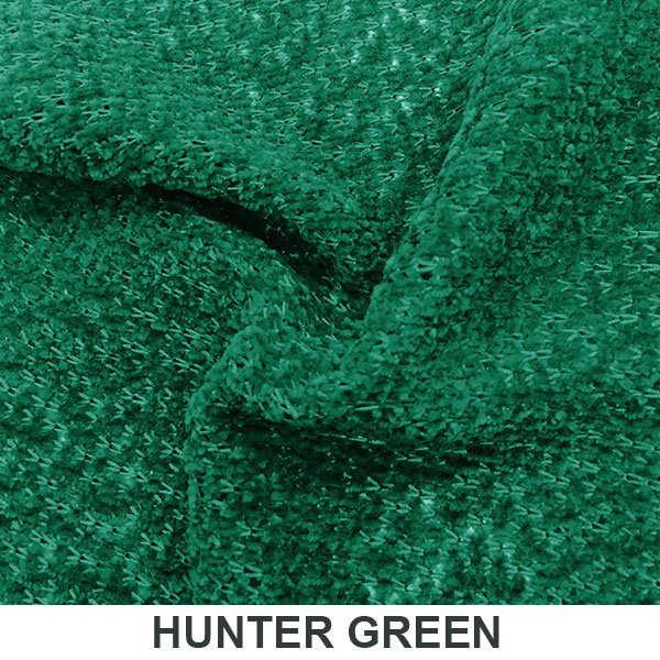 Chenille 440 Polyester Fabric - Solid, Multiple Colors