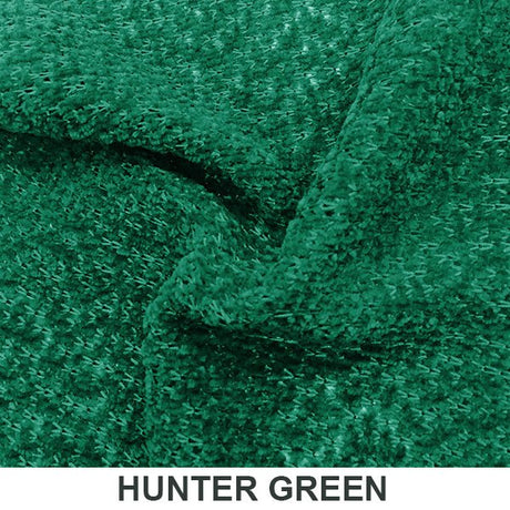 Chenille 440 Polyester Fabric - Solid, Multiple Colors