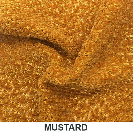 Chenille 440 Polyester Fabric - Solid, Multiple Colors