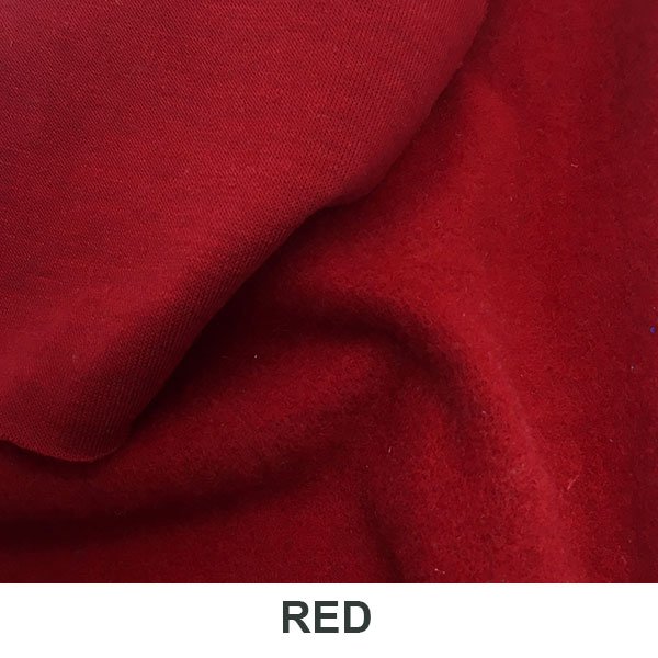 PRS Terry Brushed Fleece Polyester Fabric - Fleece, Multiple Colors