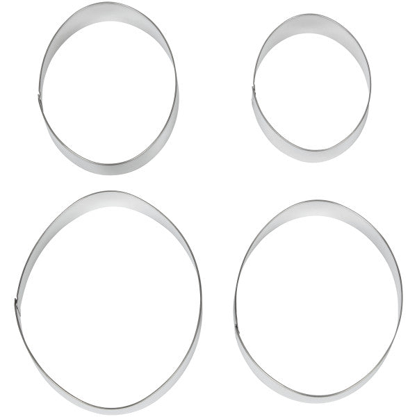 Wilton Nesting Oval Egg Cutters, 4-Piece