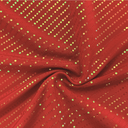 Waterfall On Polyester Spandex Fabric - Iridescent Sequin Dots, 56" Width (1 Yard)