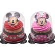 Disney Mickey Mouse and Minnie Mouse Jumbo cupcake holder - 16 sets