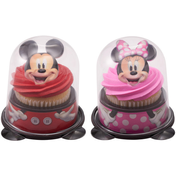 Disney Mickey Mouse and Minnie Mouse Jumbo cupcake holder - 16 sets
