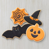 Wilton Black and Orange Halloween Cookie Icing Set – 2 Bottles, 18 oz. Total