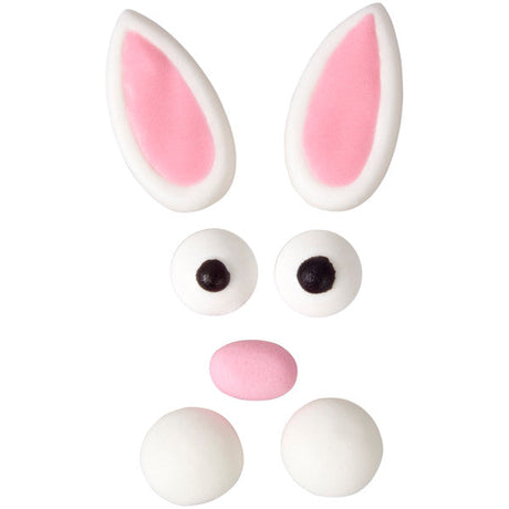 Wilton Easter Bunny Face Icing Decorations Kit – 1.88 oz.