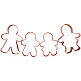 Wilton Gingerbread Family Cookie Cutter Set – 4 Piece