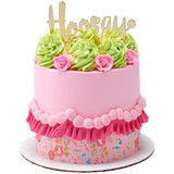 Pink 1" Rose Sugar Soft Premium Edible Decorations - 48 roses per order