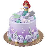 Disney Princess Ariel Colors of the Sea Cake Topper – 2-Piece Set by DecoPac