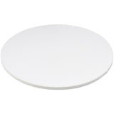 16" Round White Foil Cake Board Drum