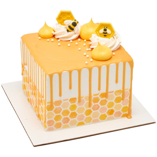 Decopac Cake Icing Drip Vanilla Flavor - color: Yellow
