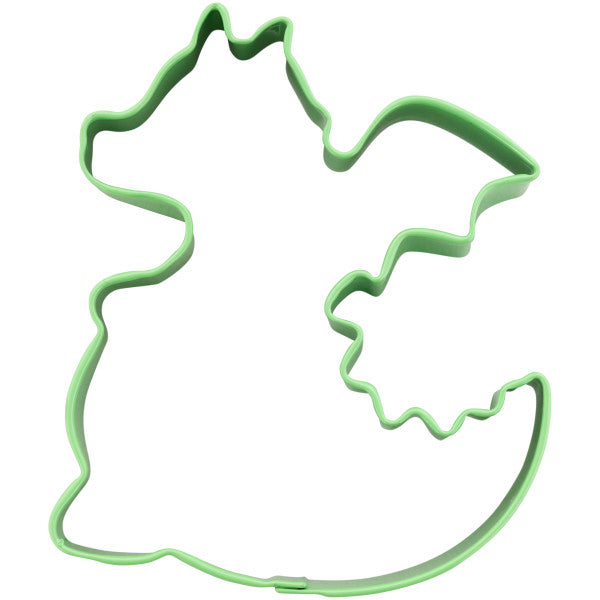 Wilton Green Dragon Metal Cookie Cutter