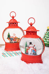 11.5 Inch Spinning LED Holiday Water Globe Decor