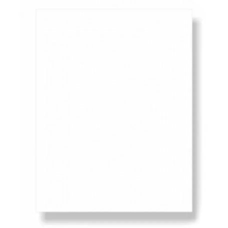 Waterproof Vinyl Sticker Paper - Matte White (5 Sheets 8.5"x11")