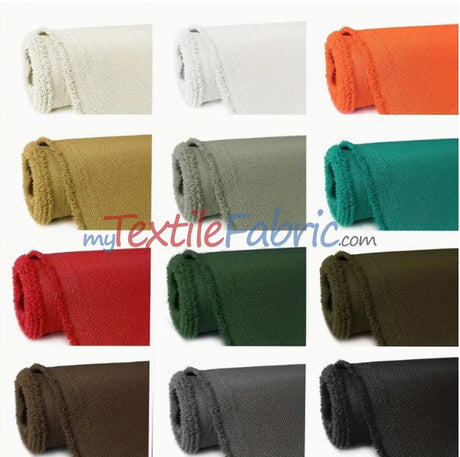 Waterproof Sun Repellent Polyester Canvas Fabric - Solid, 57/58" Width (1 Yard)