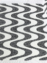 Wave Sequin Stretch Velvet Fabric - Wave Design, 54" Width (1 Yard)