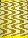 Wave Sequin Stretch Velvet Fabric - Wave Design, 54" Width (1 Yard)