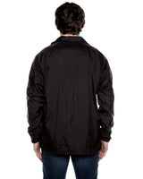 Unisex Nylon Modern Fit Coach Jacket