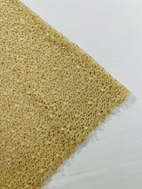 Web Sequin Fish Net Polyester Fabric - Blush Peach, Champagne, Taupe, White Open Mesh Sequin Design, 60" Width (1 Yard)